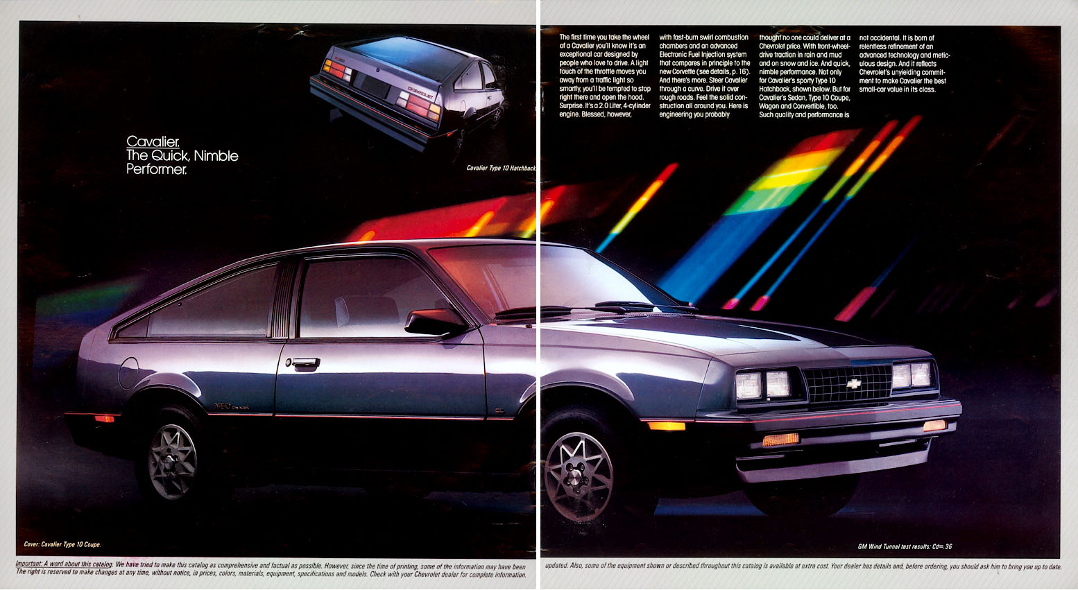 1984 Chevrolet Cavalier Brochure Page 8